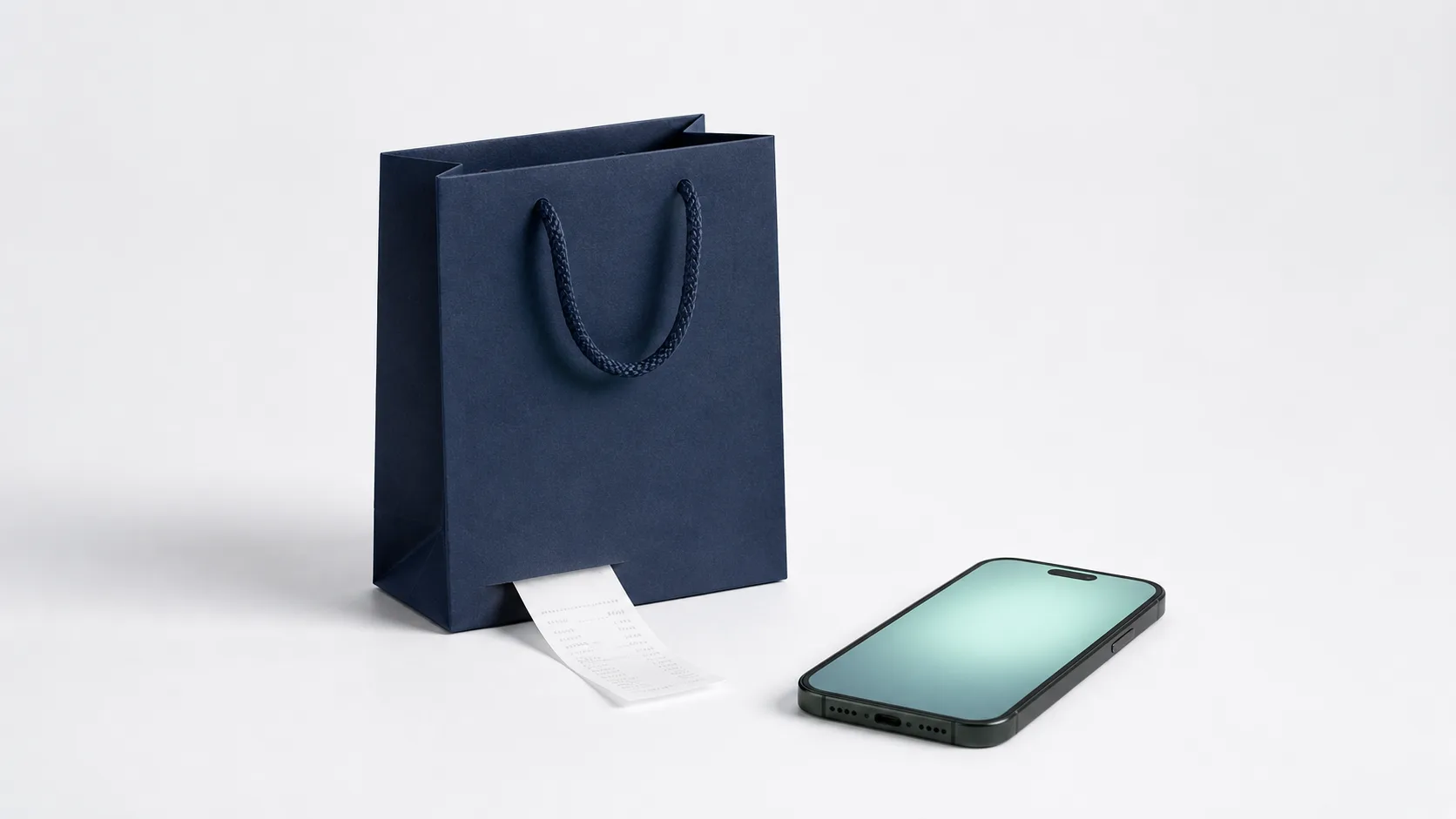Shopping cart icon with WhatsApp chat bubble on clean white surface — AI-powered e-commerce cart recovery